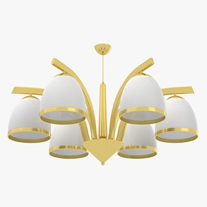 Drum Nordic Pendant Light - Wood 5-Light Ceiling Light