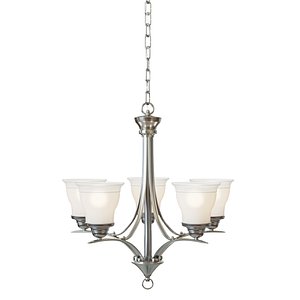 Elegant Copper 1-Light Hanging Ceiling Light for Dining Room