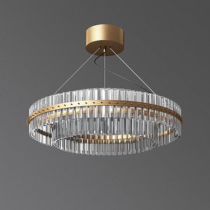 Transitional Gold 7-Light Pendant Light for Kitchen Island
