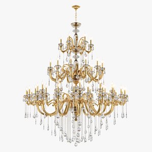 Nordic Chrome 8-Light Hanging Ceiling Light for Staircase