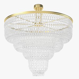 Glass Farmhouse 1-Light Wagon Wheel Hanging Ceiling Light for Bedroom