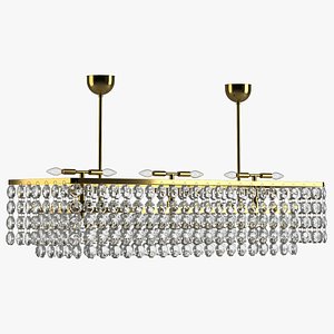 Elegant Frosted Glass 24-Light Pendant Chandelier for Staircase