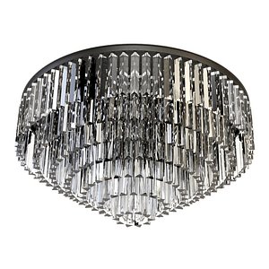 Traditional Wood 7-Light Pendant Chandelier for Foyer