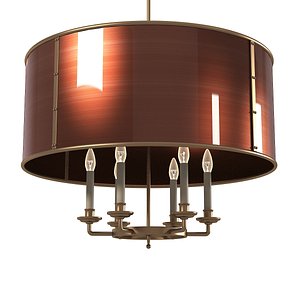 Rustic Chrome Geometric Hanging Ceiling Light | 3-Light Hanging Light