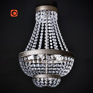 Traditional Black 1-Light Hanging Ceiling Light for Entryway