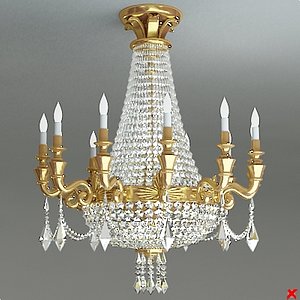 Rustic Antique Brass 5-Light Hanging Ceiling Light for Office