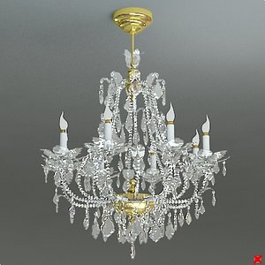 Bohemian Copper Cone Chandelier | 1-Light Hanging Light