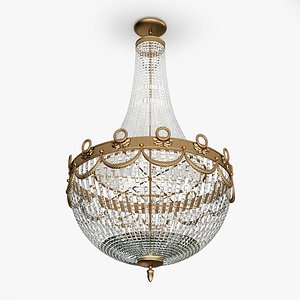 Transitional Bronze 15-Light Pendant Chandelier for Villa