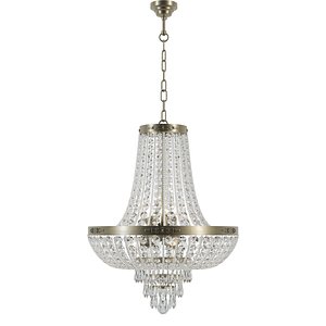 Contemporary Wood Round Pendant Chandelier | 15-Light Hanging Light