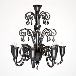 Lantern Crystal Linear Pendant Chandelier | 5-Light Hanging Light