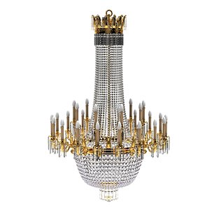 Industrial Bronze Cone Chandelier | 3-Light Hanging Light